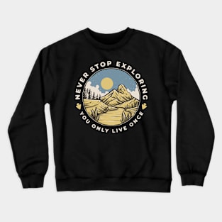 Desert - Mountain Adventure Crewneck Sweatshirt